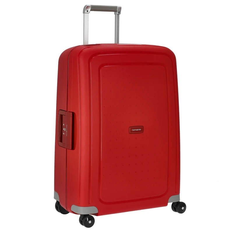Samsonite S Cure Spinner - 4-Rollen-Trolley M 69 cm (crimson red)