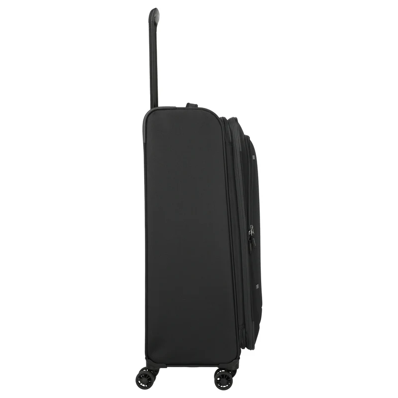 Travelite Umbria - 4-Rollen-Trolley-Set 3 tlg. (schwarz)