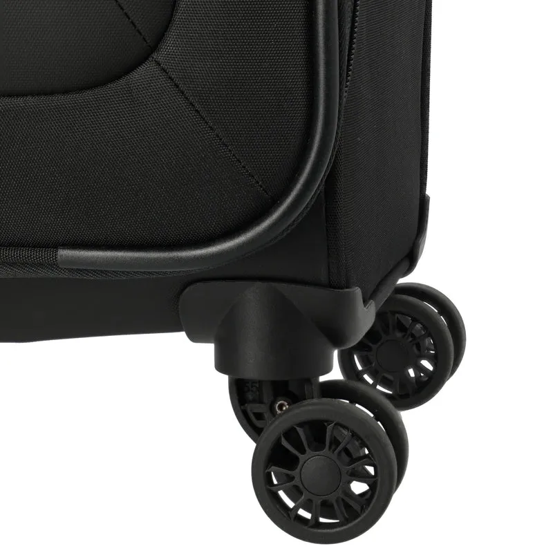 Travelite Umbria - 4-Rollen-Trolley-Set 3 tlg. (schwarz)