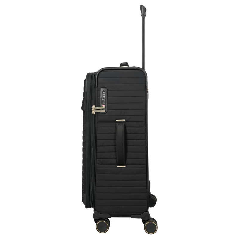Travelite BARBARA Stepp - 4-Rollen-Trolley M 68 cm erw. (schwarz)