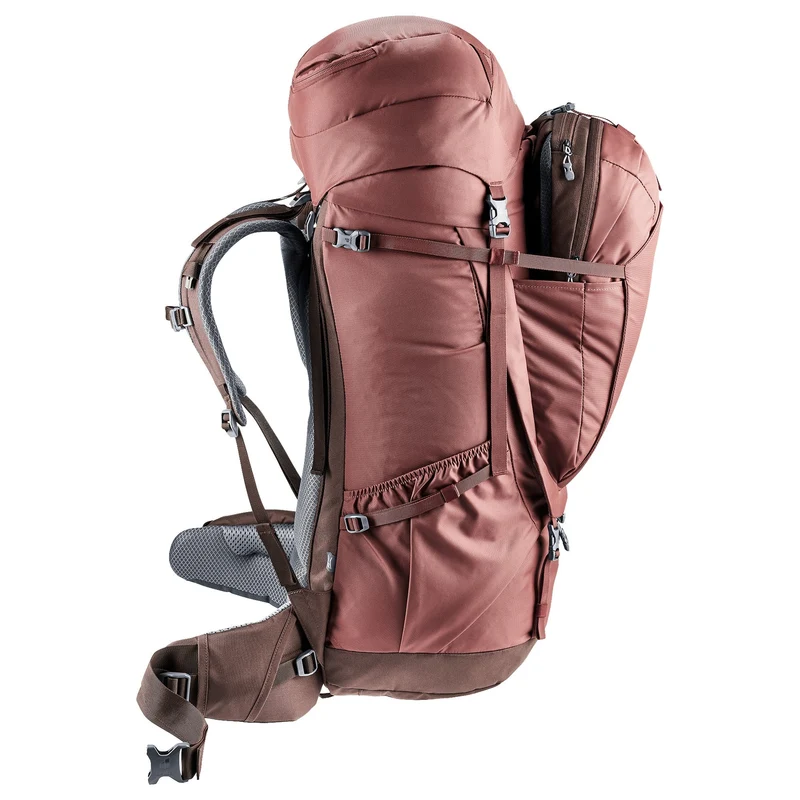 Deuter Voyager 60+10 SL - Women's Reiserucksack 13" 80 cm (caspia-raisin)