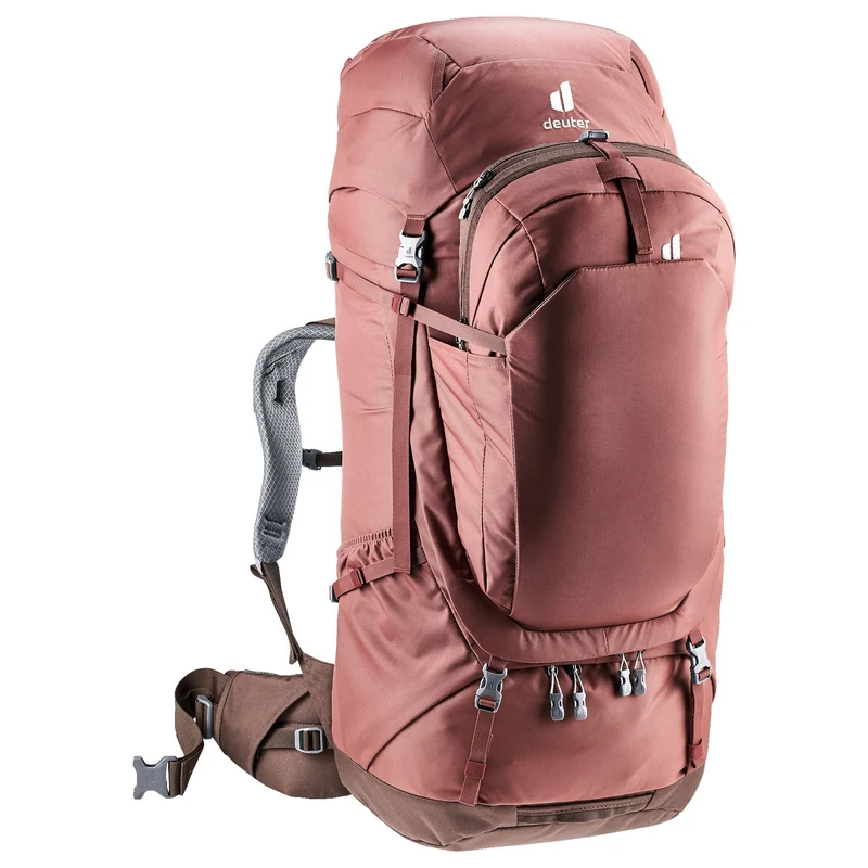 Deuter Voyager 60+10 SL - Women's Reiserucksack 13" 80 cm (caspia-raisin)