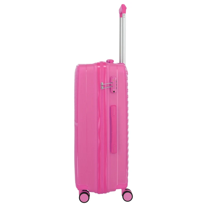 Travelite Pacific - 4-Rollen-Trolley 67 cm (pink)