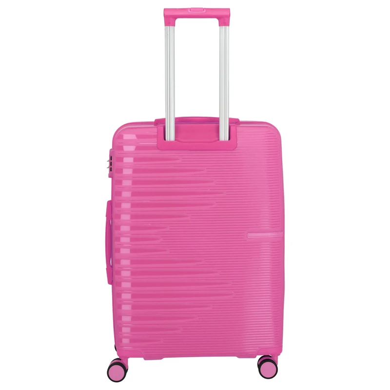 Travelite Pacific - 4-Rollen-Trolley 67 cm (pink)