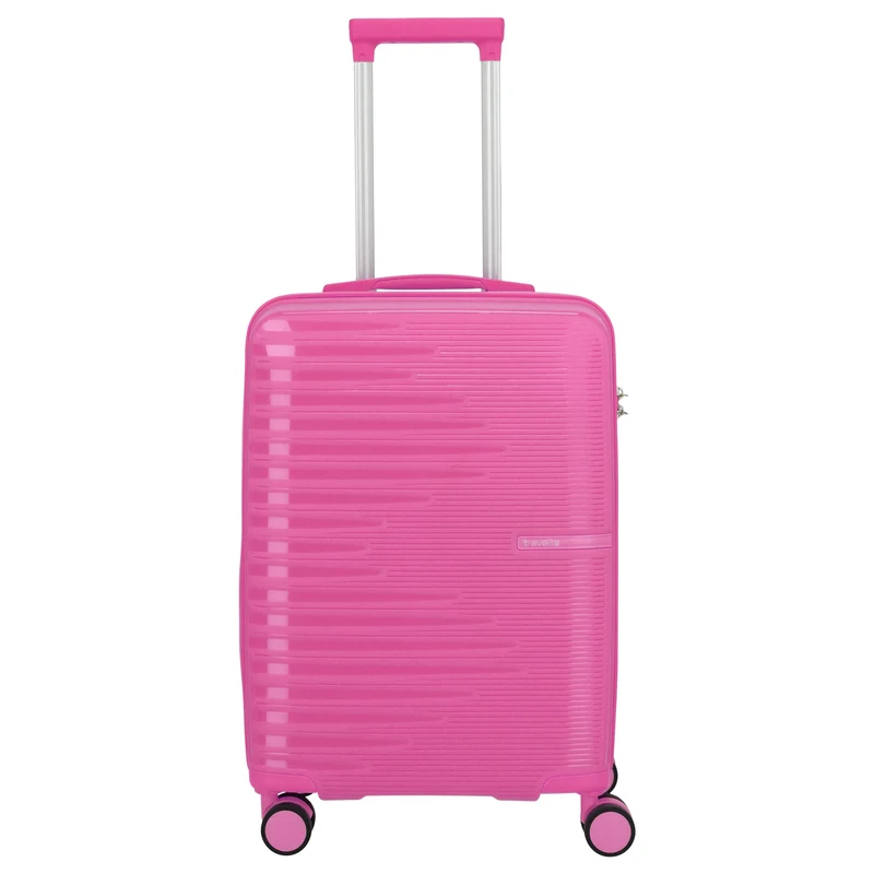 Travelite Pacific - 4-Rollen-Kabinentrolley 55 cm (pink)