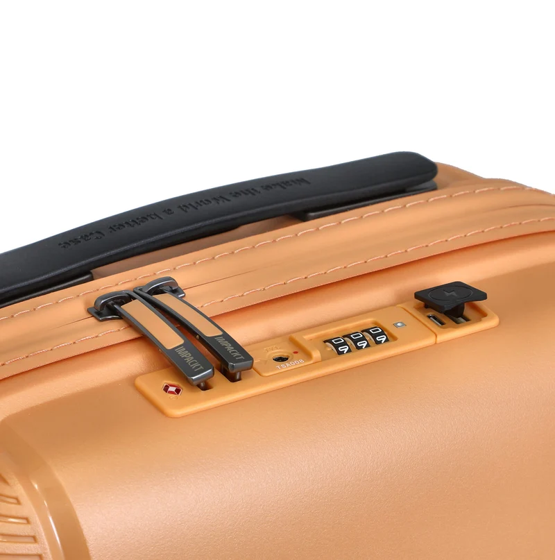 Impackt IP1 - 4-Rollen-Kabinentrolley 55 cm S mit USB Port (Garden apricot)