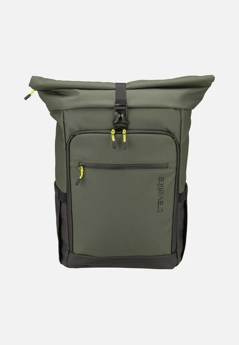 Briize Backpack M Roll-Up Khaki - Rucksack