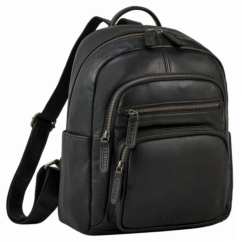 "Smilla" Kleiner Echtleder Cityrucksack für Damen 13 Zoll