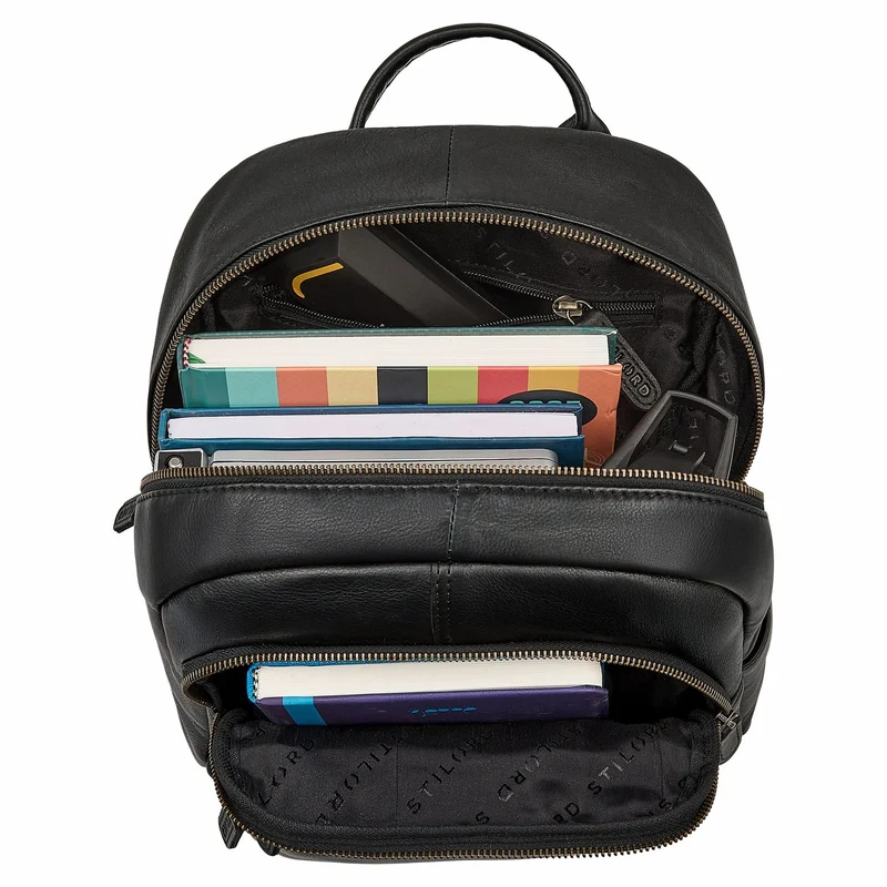 "Smilla" Kleiner Echtleder Cityrucksack für Damen 13 Zoll