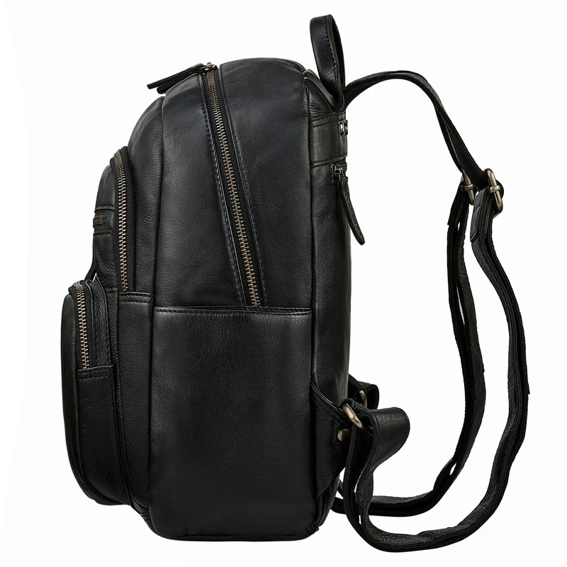 "Smilla" Kleiner Echtleder Cityrucksack für Damen 13 Zoll