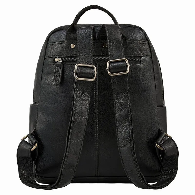 "Smilla" Kleiner Echtleder Cityrucksack für Damen 13 Zoll