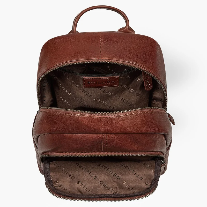 "Smilla" Kleiner Echtleder Cityrucksack für Damen 13 Zoll