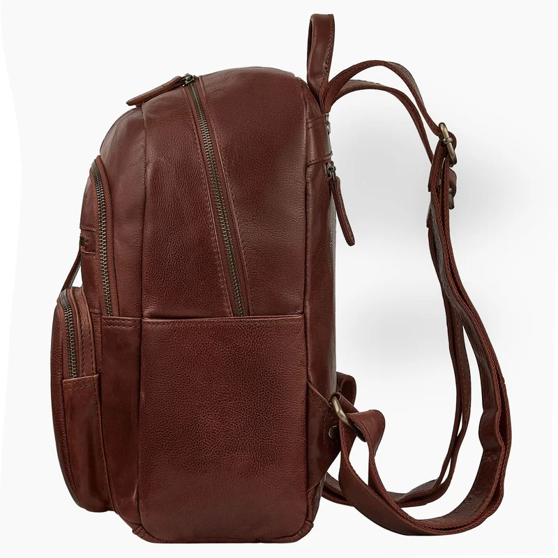 "Smilla" Kleiner Echtleder Cityrucksack für Damen 13 Zoll
