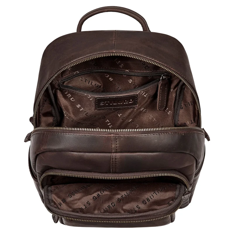 "Smilla" Kleiner Echtleder Cityrucksack für Damen 13 Zoll