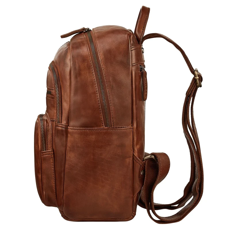 "Smilla" Kleiner Echtleder Cityrucksack für Damen 13 Zoll