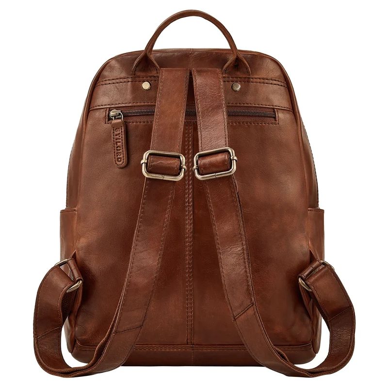 "Smilla" Kleiner Echtleder Cityrucksack für Damen 13 Zoll