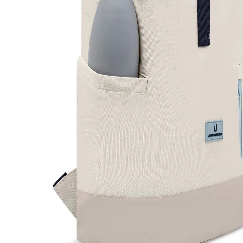 Johnny Urban Luca Small - Rolltop Backpack 36 cm (sand-rose)