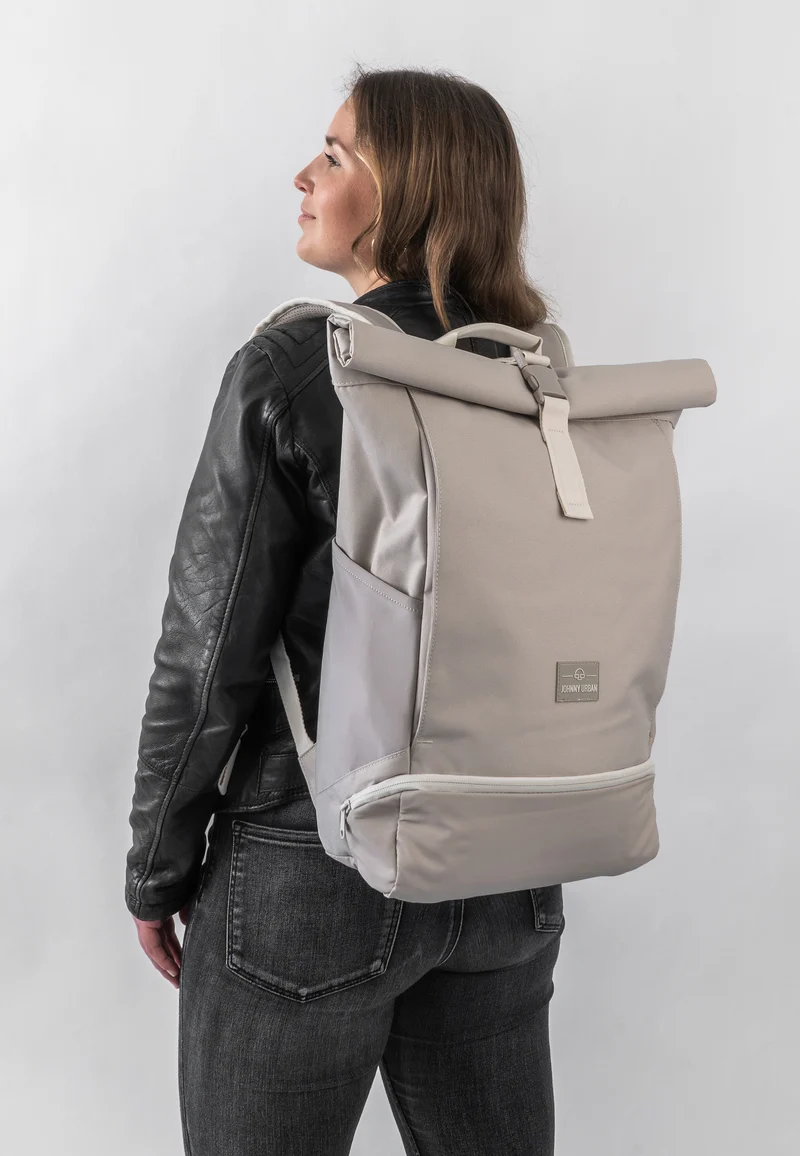 Johnny Urban Allen Large - Rolltop Backpack 45 cm (sand)
