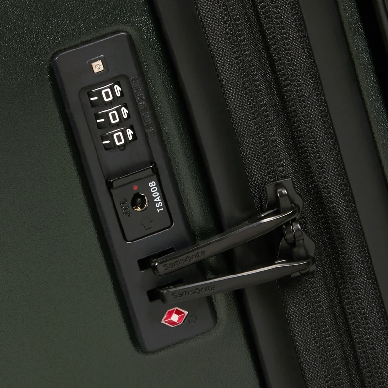 Samsonite Fyrm - 4-Rollen-Trolley 67 cm erw. (deep green)