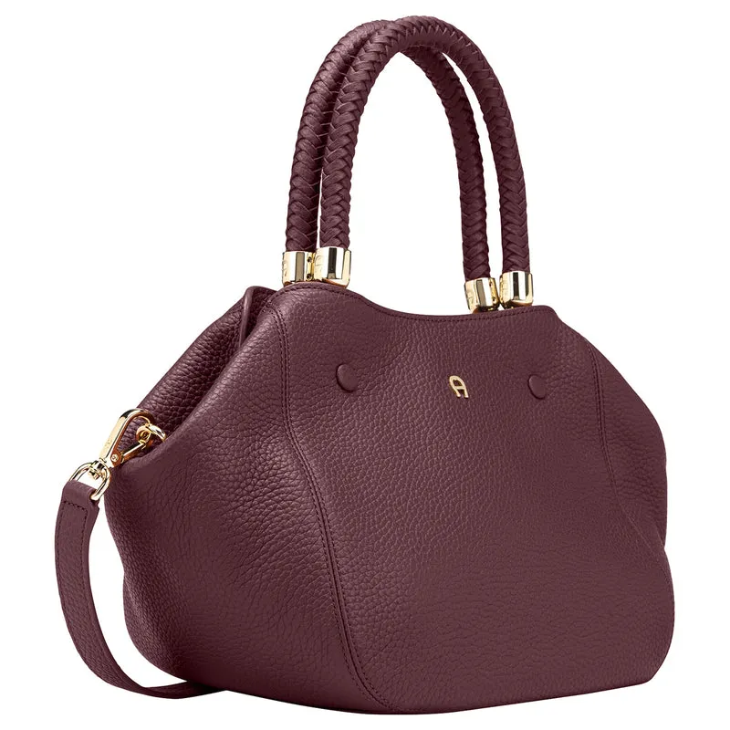 Aigner Carre Soft - Henkeltasche M 35 cm (port red)