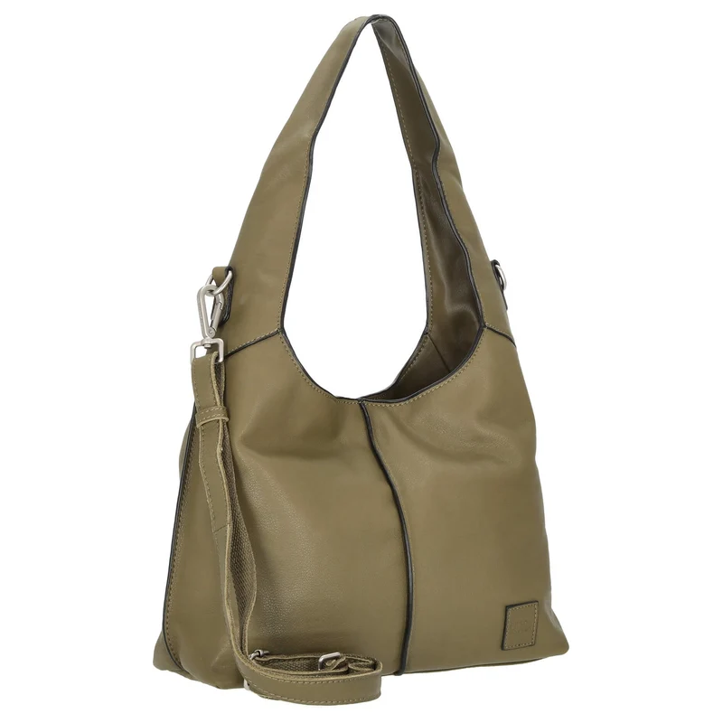 FREDsBRUDER FB122 Mini Hobo - Umhängetasche 24 cm (olive green)