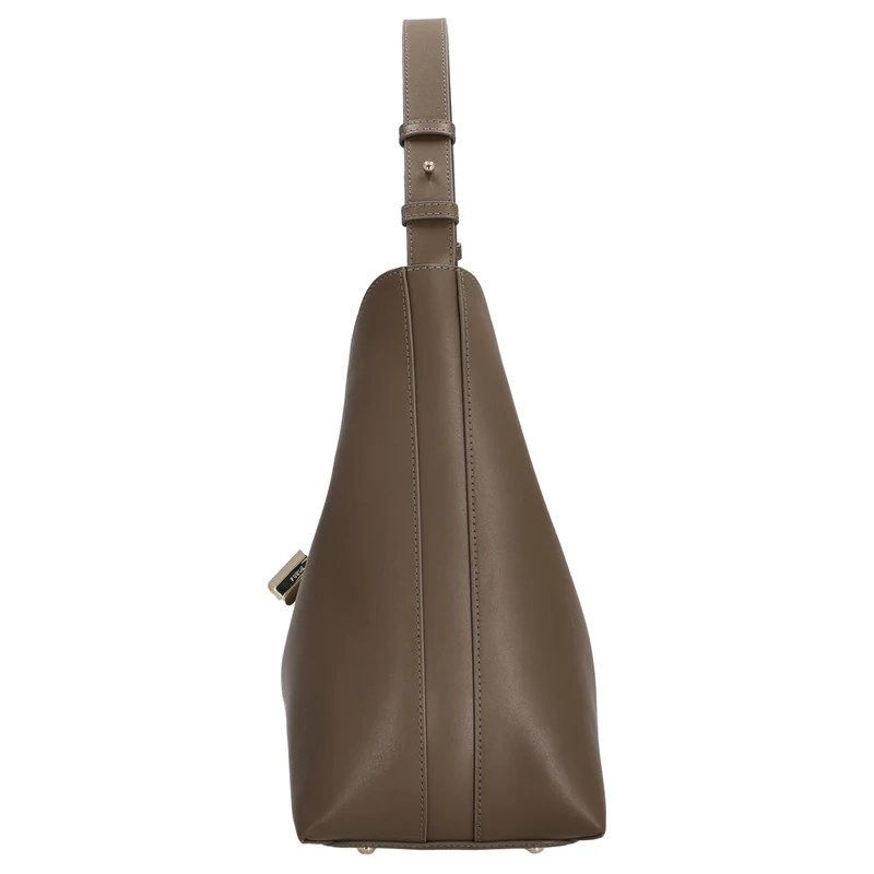 Furla Goccia M Hobo - Schultertasche 30.5 cm (muddy gray)