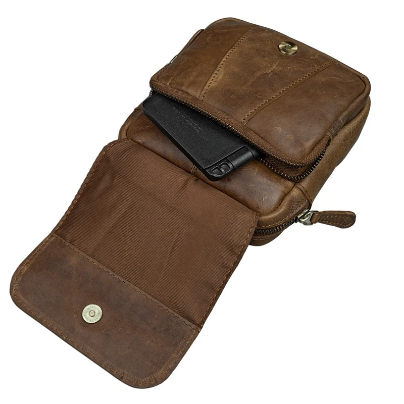 Gürteltasche Leder