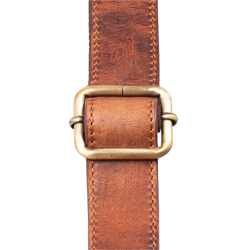 STILORD Taschengurt Leder mit Polster Vintage