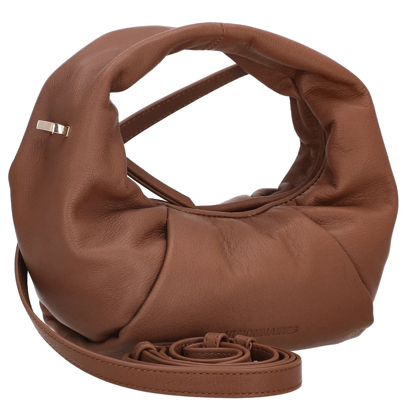 Les Visionnaires Greta Mini Essential Soft Grainy - Umhängetasche 23 cm (chestnut)