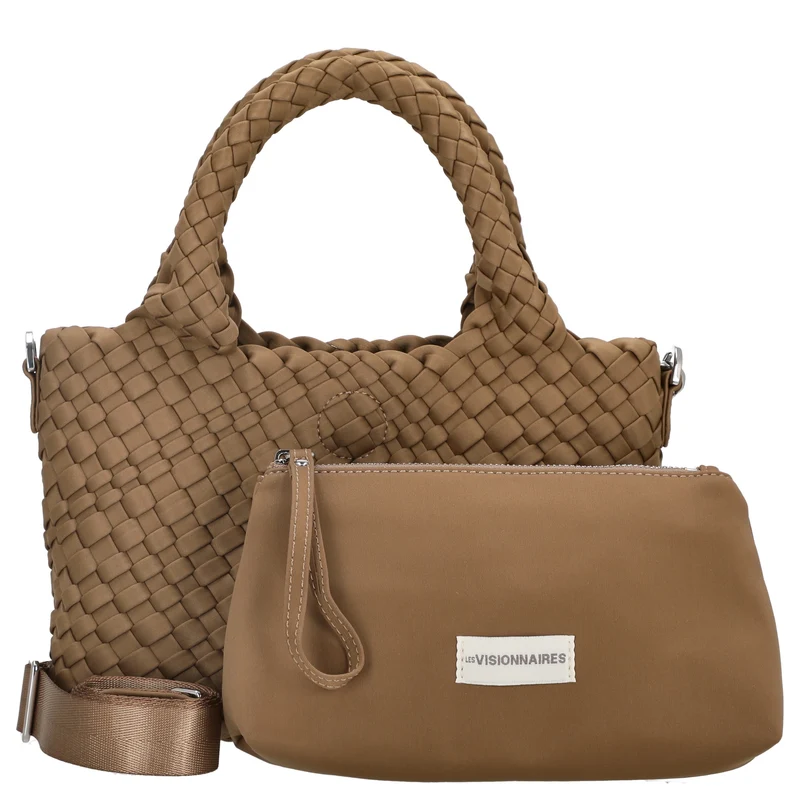 Les Visionnaires Elia Petite Neoweave - Henkeltasche 30 cm (sand)
