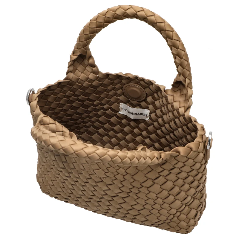 Les Visionnaires Elia Petite Neoweave - Henkeltasche 30 cm (sand)