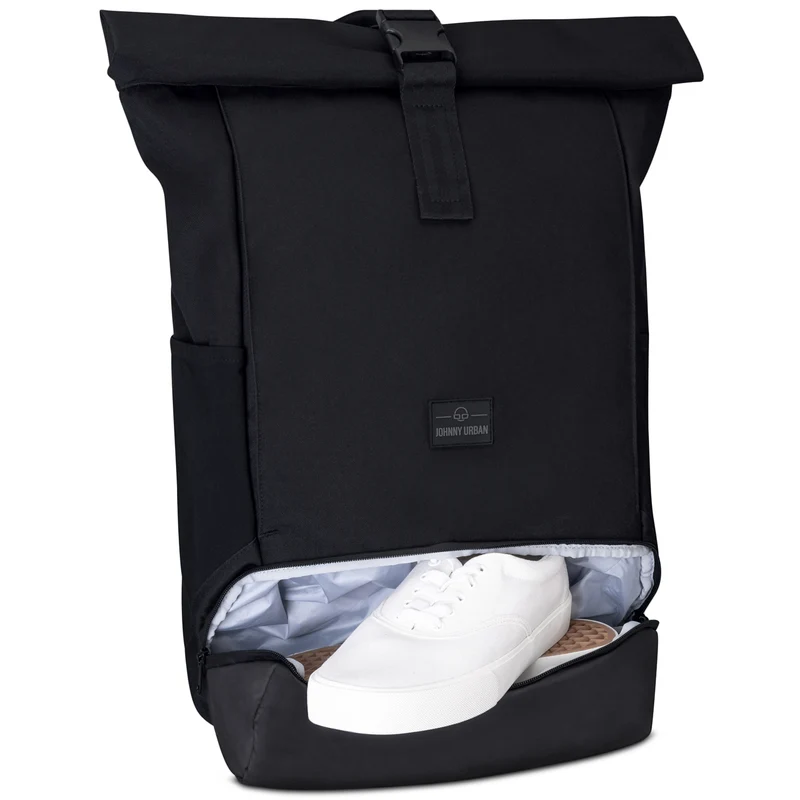 Johnny Urban Allen XL - Rolltop Backpack 49 cm (black)