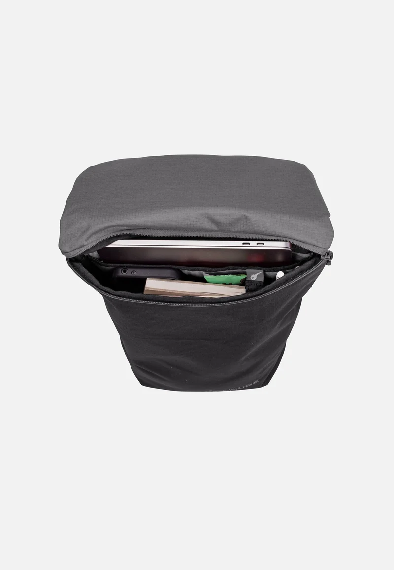Unuk II Black - Rolltop Rucksack