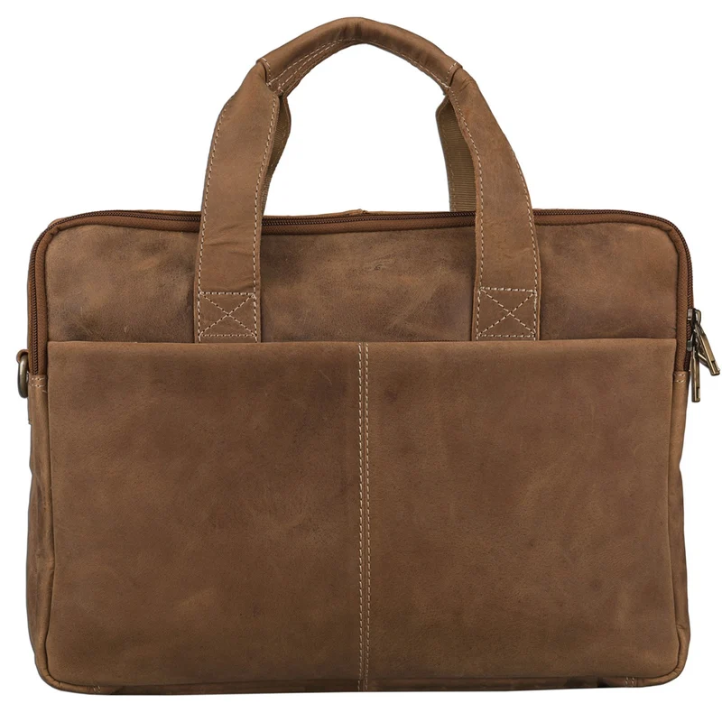 Vintage Herren Umhängetasche Leder groß