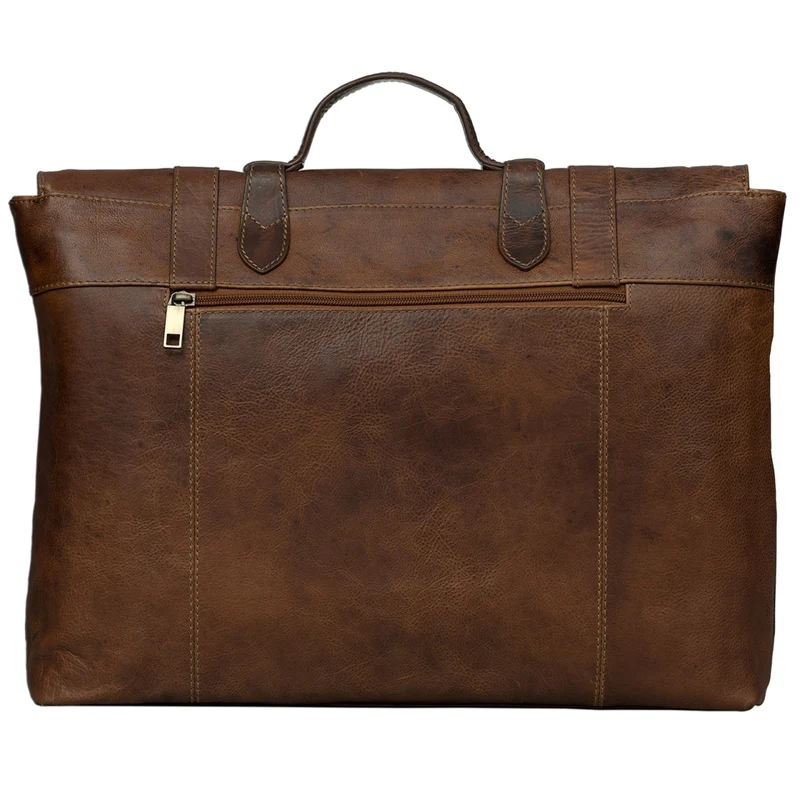 Vintage Aktentasche Herren Damen Business Tasche