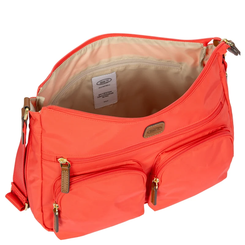 Brics X-Bag Shopper M - Schultertasche 34 cm (poppy)