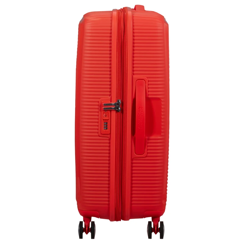 American Tourister Soundbox - 4-Rollen-Trolley 67 cm (neon orange)