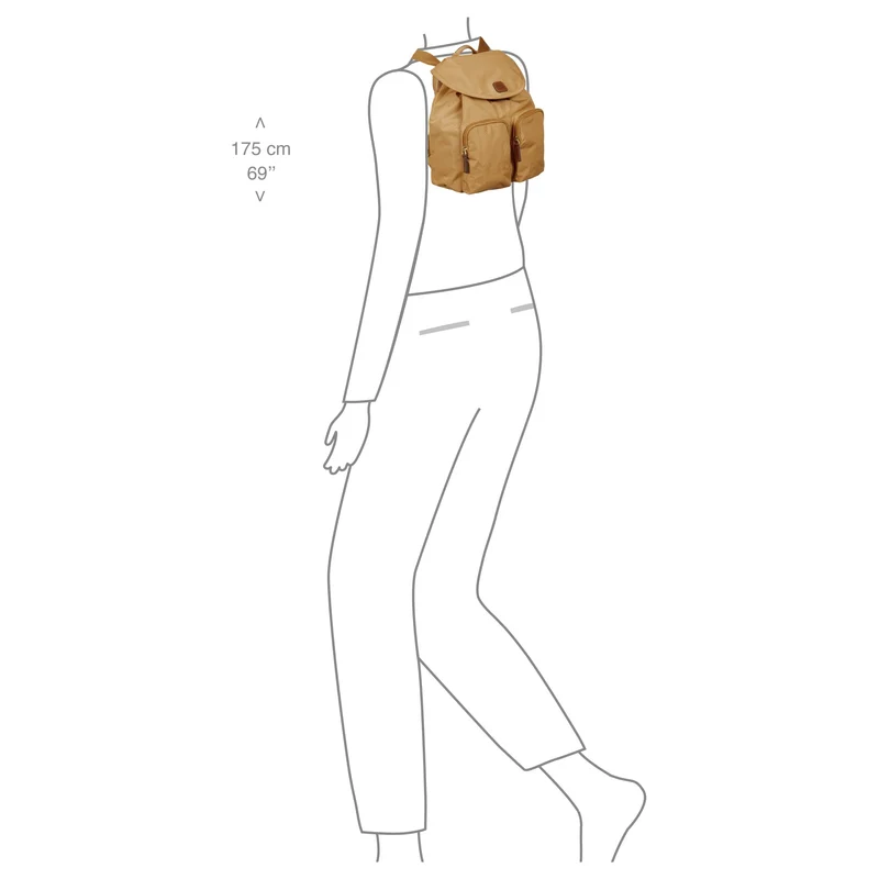 Brics X-Travel - Rucksack XS 27 cm (honey)
