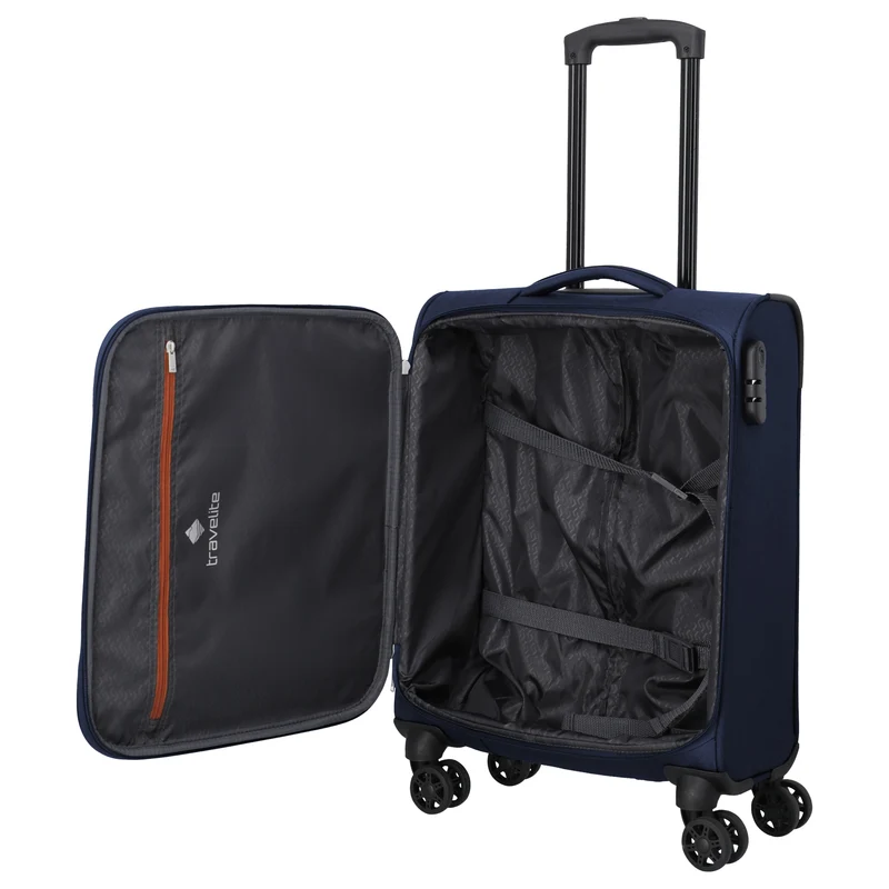 Travelite Priego - 4-Rollen-Kabinentrolley 55 cm (navy)
