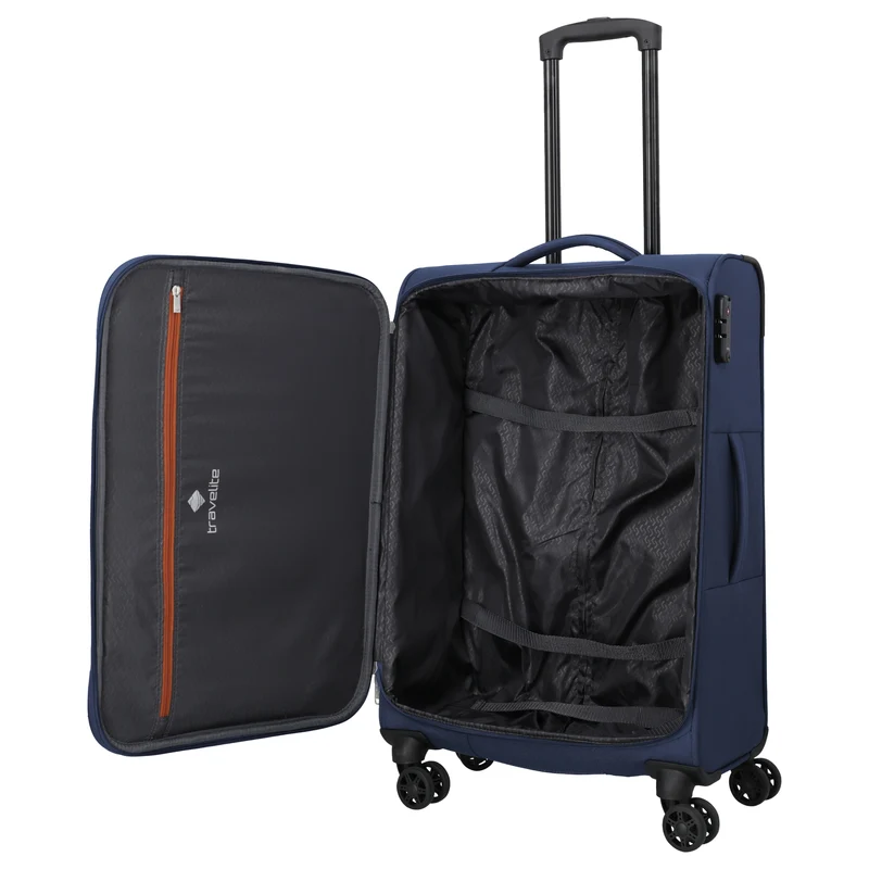 Travelite Priego - 4-Rollen-Trolley 66 cm (navy)