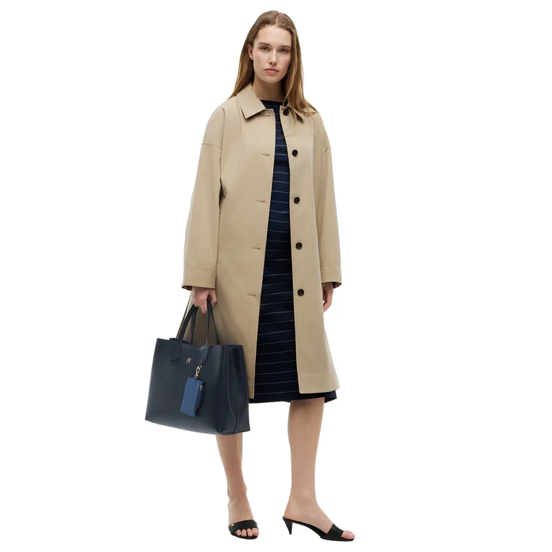 Tommy Hilfiger Icon Satchel - Henkeltasche 38 cm (space blue)