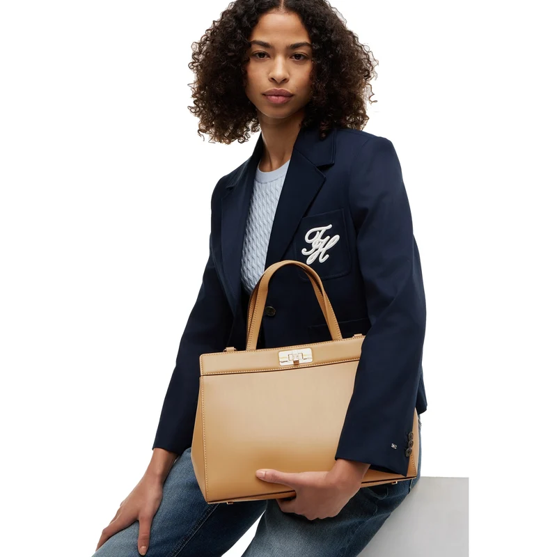 Tommy Hilfiger Modern Satchel - Henkeltasche 40 cm (classic khaki)