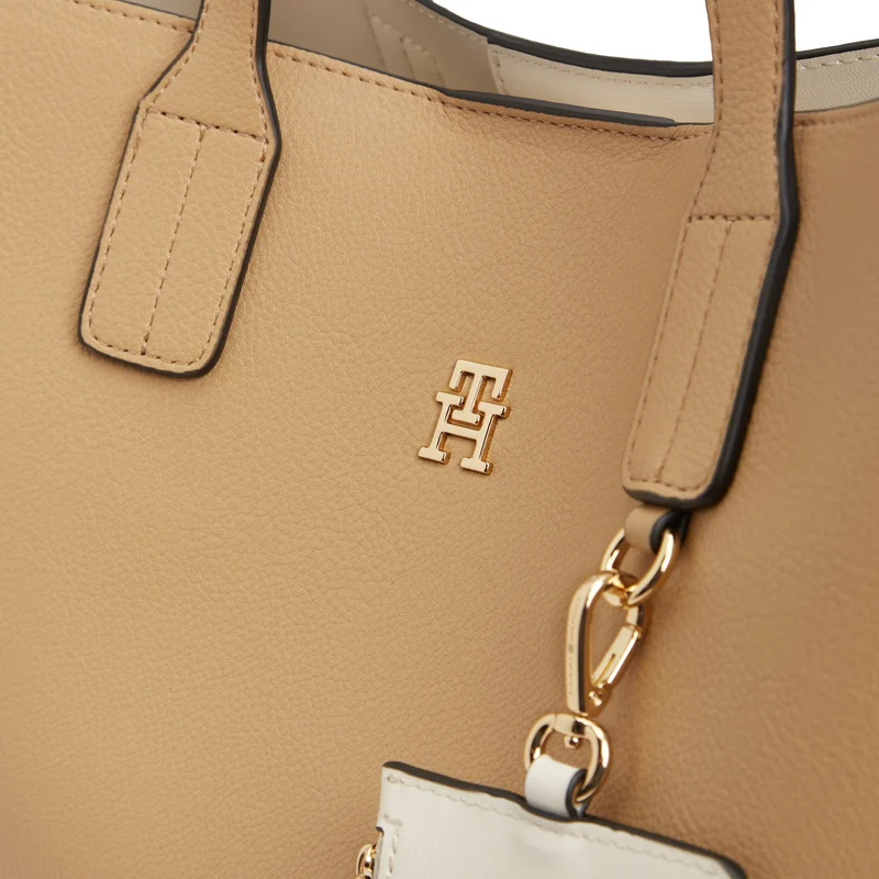 Tommy Hilfiger Icon Satchel - Henkeltasche 38 cm (classic khaki)