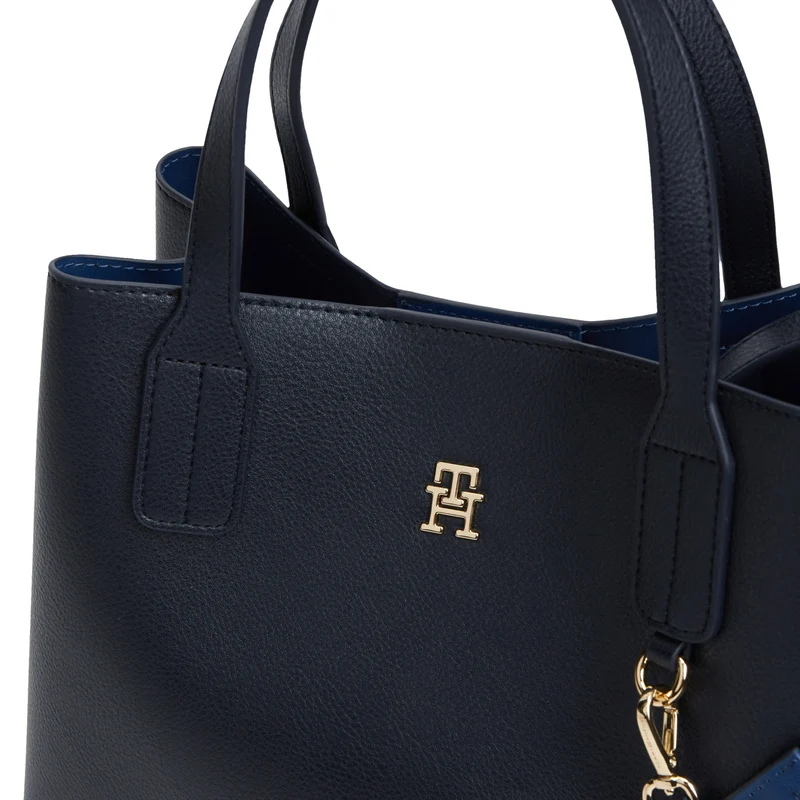 Tommy Hilfiger Icon Mini Satchel - Henkeltasche 28 cm (space blue)