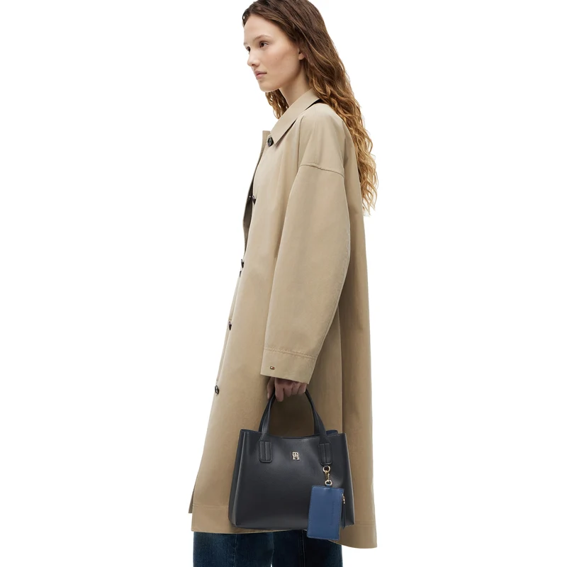 Tommy Hilfiger Icon Mini Satchel - Henkeltasche 28 cm (space blue)