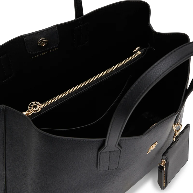 Tommy Hilfiger Icon Satchel - Henkeltasche 38 cm (black)