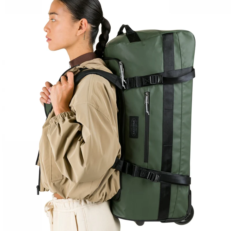 Eastpak Selection Duffel Pack Wheel - Rollenreisetasche M 71 cm (tarp forest)