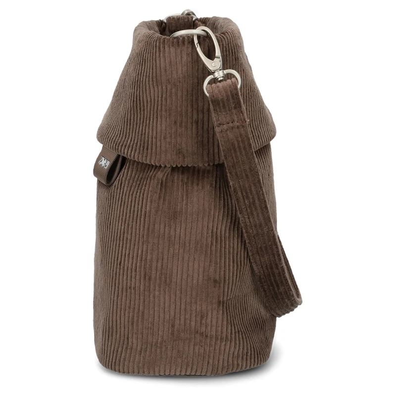 zwei Mademoiselle M8 - Schultertasche 25 cm (cord-wood)