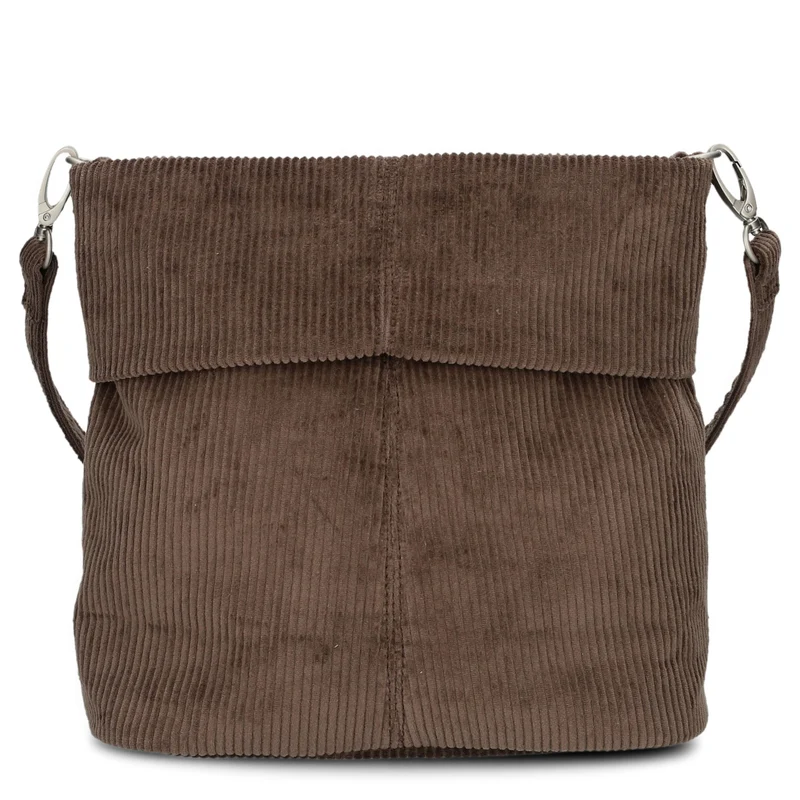 zwei Mademoiselle M8 - Schultertasche 25 cm (cord-wood)