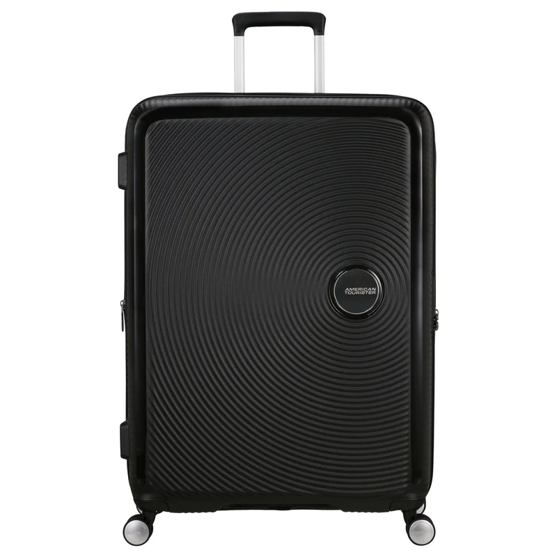 American Tourister Soundbox - 4-Rollen-Trolley 80 cm erw. (schwarz)